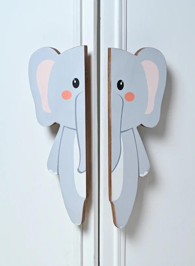 Look Mumma Elephant Premium Cupboard Handle/Drawer - Handcrafted Kids Room Hardware - Image 3